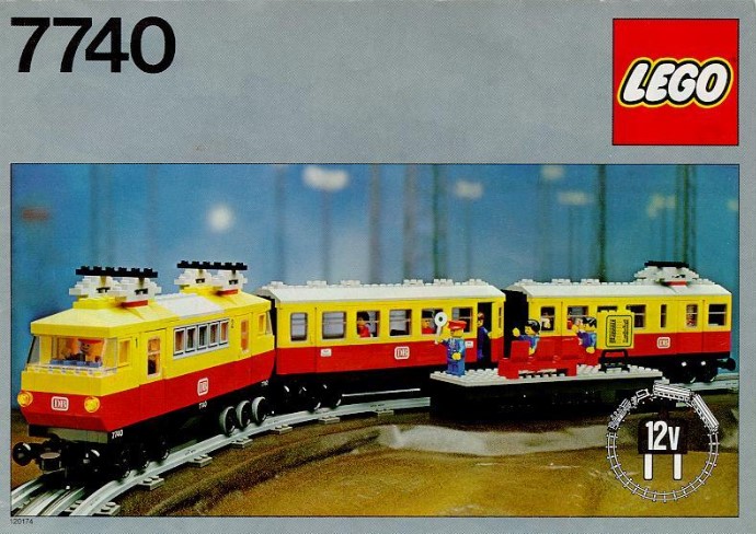 Lego 7740 Inter-City Passenger Train Set 